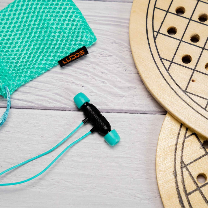 LUDOS Ultra Kopfhörer In Ear Ohrhörer mit Kabel und Mikrofon, Kristallklarer Klang, Ausgewogene Höhe