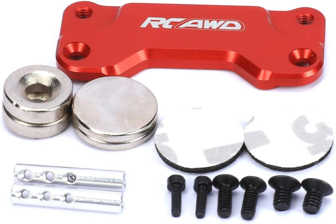 RCAWD Axial SCX24 Magnetische Shell-Säule,Legierung 1967 Chevrolet C10 Körpermagnet-Set für Axial 1/