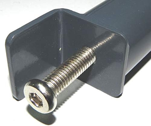 Zubehör für Metallrahmen, Durchmesser 30 mm, Querschnitt 30 x 30