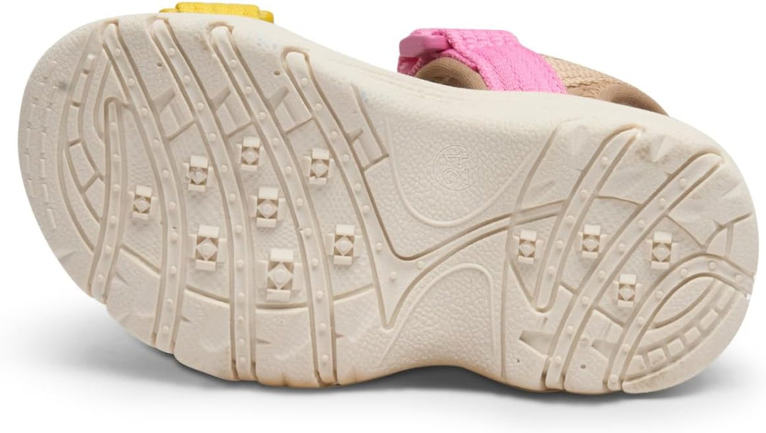 Bisgaard Unisex Kinder NicoSandal 34 EU Yellow Pink, 34 EU Yellow Pink
