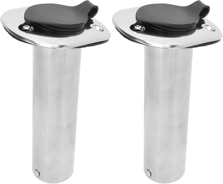 Bootsrutenhalter 316 Edelstahl Material 2 Teile/Satz Rutenhalter Boot Angelrutenständer 15 Grad Flan