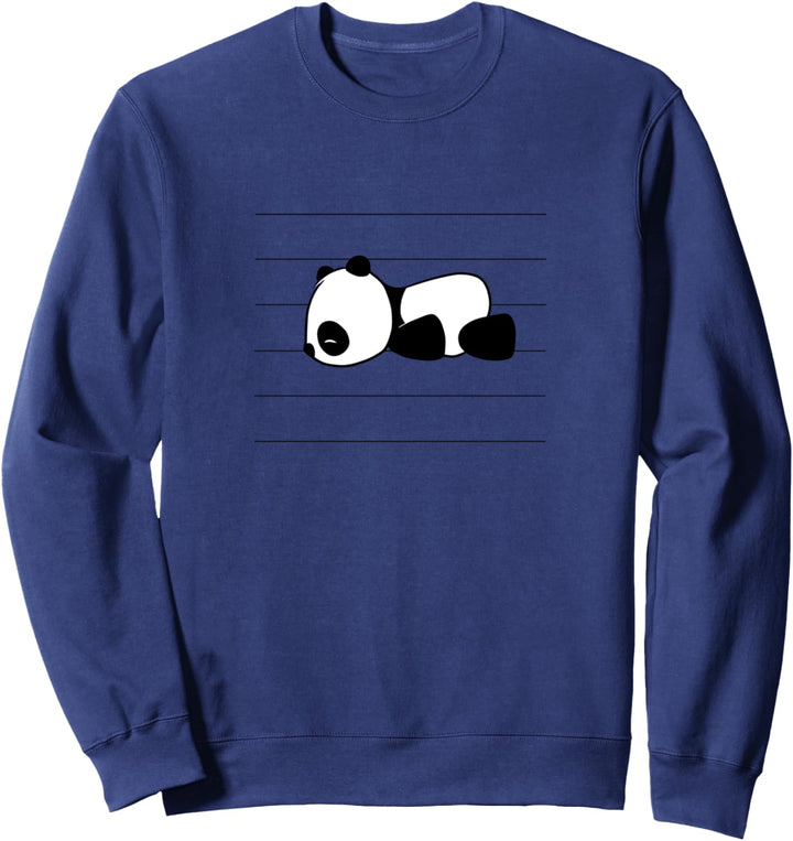 Süsser schlafender Kawaii Baby Panda Sweatshirt