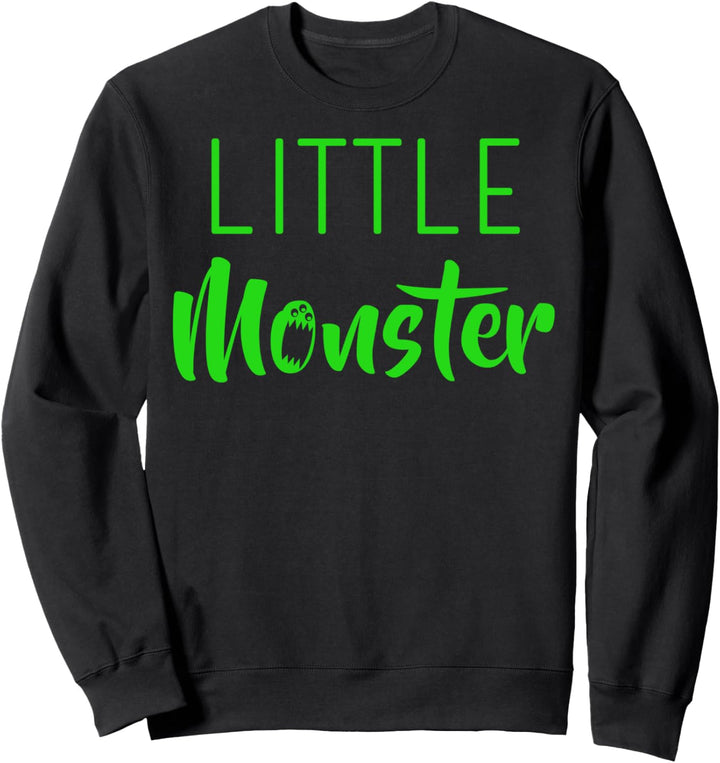 Trendy Little Monster Halloween Sweatshirt