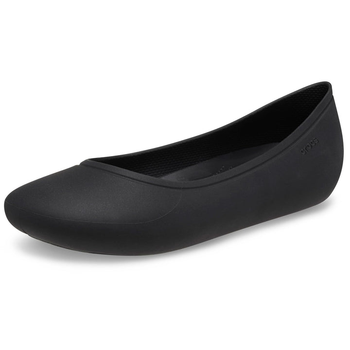 Crocs Damen Brooklyn Flat Sneakers 34/35 EU Schwarz, 34/35 EU Schwarz