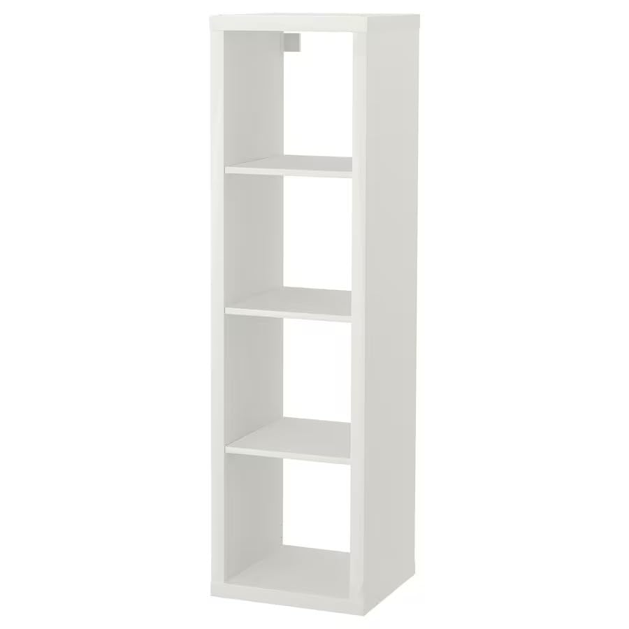 IKEA KALLAX Regal in weiss; (42x147cm); Kompatibel mit EXPEDIT