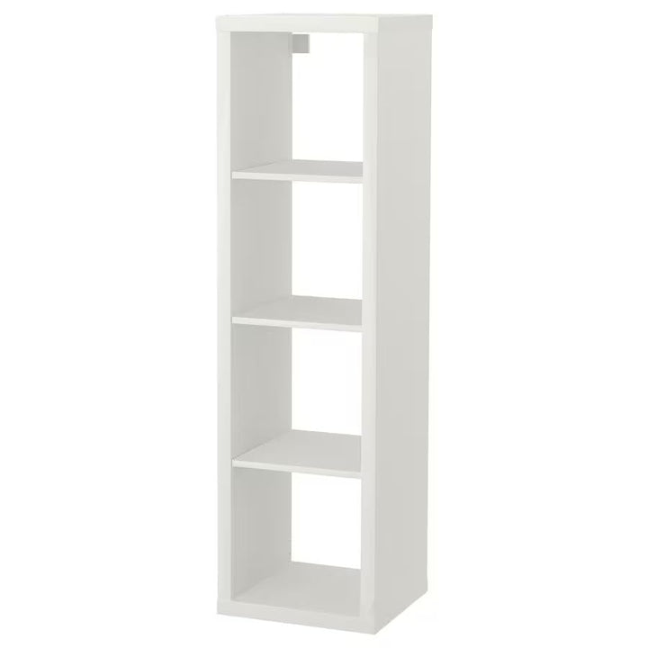 IKEA KALLAX Regal in weiss; (42x147cm); Kompatibel mit EXPEDIT
