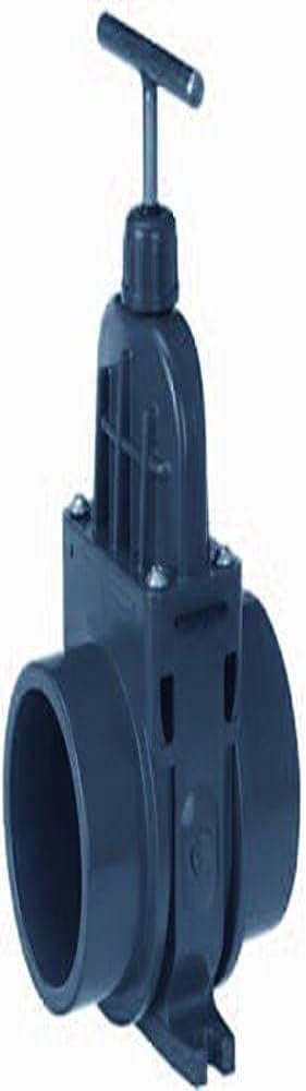 VDL Zugschieber 160 mm mit leicht auswechselbarer Dichtung, Arbeitsdruck 1bar