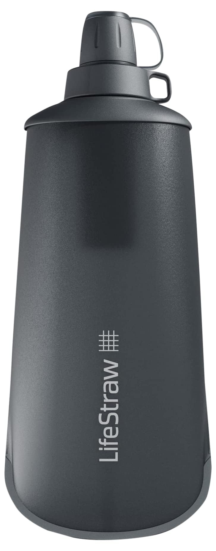 LifeStraw Peak Squeeze Bottle 1L (grey) 1 l Dark Mountain Grey, 1 l Dark Mountain Grey