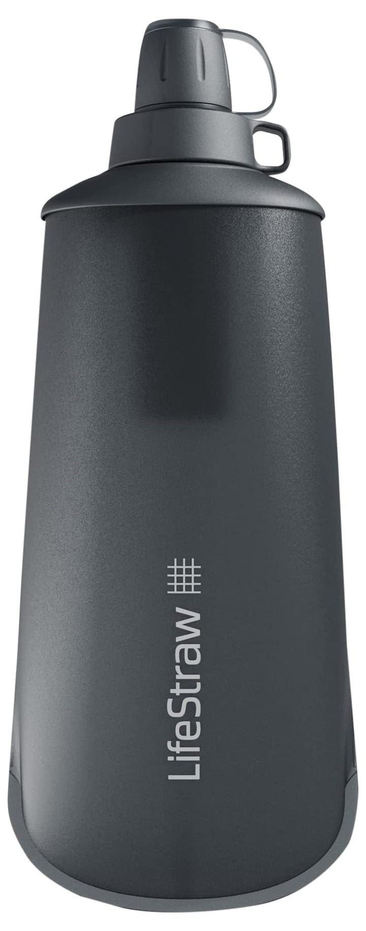 LifeStraw Peak Squeeze Bottle 1L (grey) 1 l Dark Mountain Grey, 1 l Dark Mountain Grey