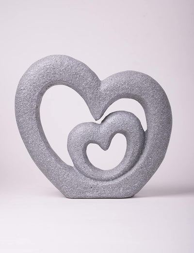 HAUCOZE Modern Dekor Skulptur Love Statue Modern Arts Wohnzimmer Kunst Polyresin Zuhause Geschenk 35