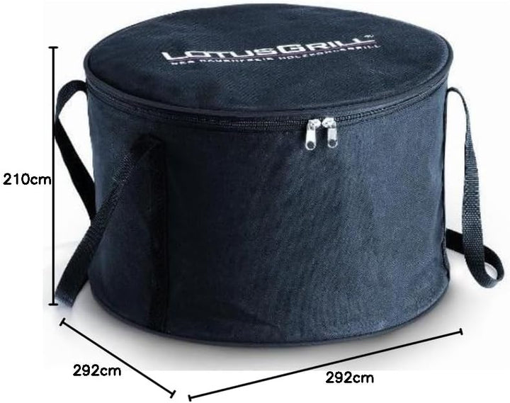 LotusGrill S Small Kompakt Anthrazitgrau der raucharme Holzkohle-/Tischgrill Stromversorgung via USB