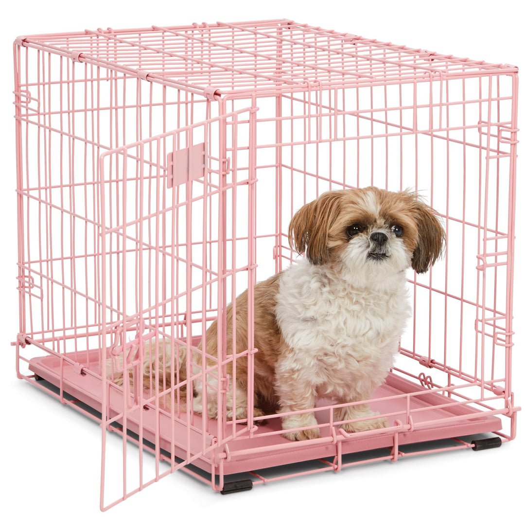 MidWest Homes for Pets iCrate Modell 1524PK Hundebox, ca. 61 cm lang, mit Einzeltür, auslaufsicherer