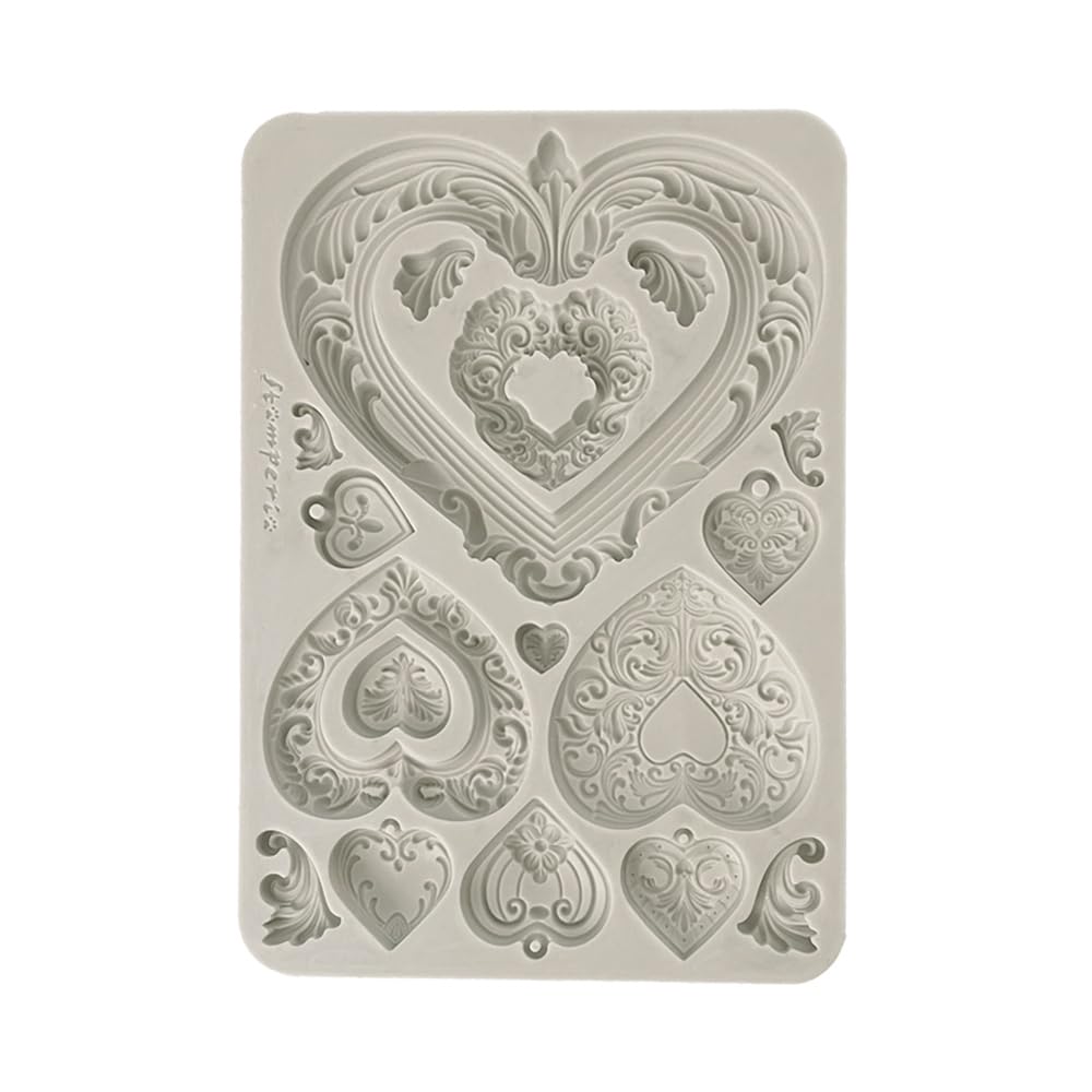 Stamperia - Silicon Mould A5 for Scrapbooking, Bullet Journals and More, Non-Stick, Suitable for Air