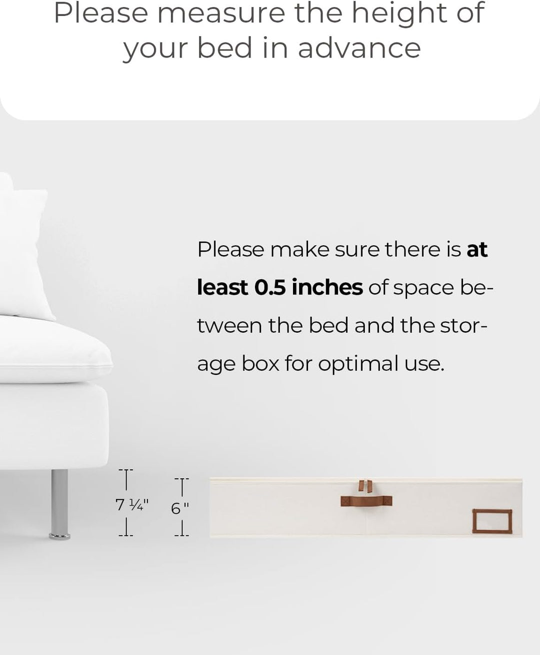 StorageWorks Aufbewahrungsboxen unter dem Bett, grosse Unterbett Aufbewahrung mit Deckel, robuste St