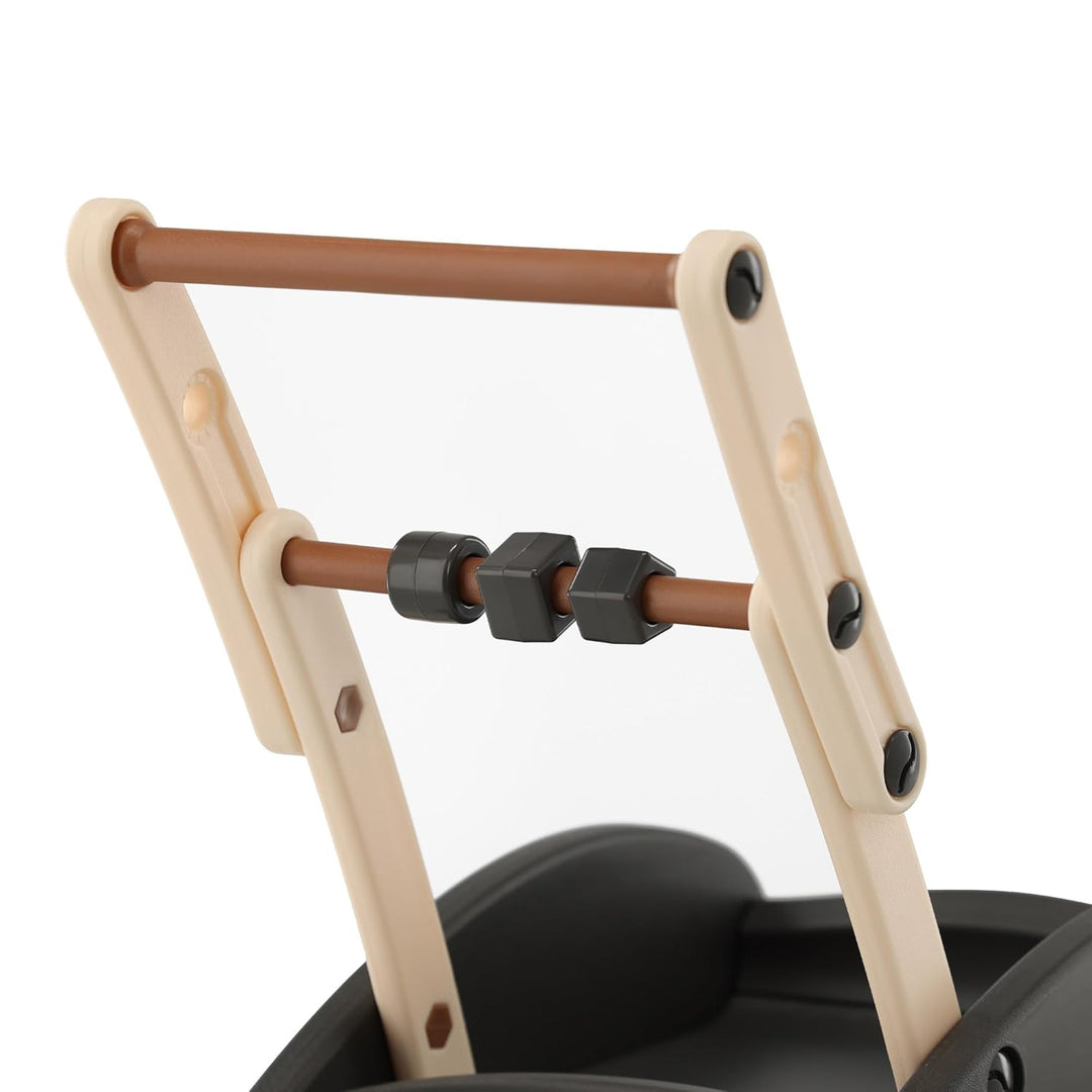 DERYAN Mace 2-in-1 Lauflernwagen für Babys – Klappbarer Baby Walker mit Sicherheitsbremse – Ergonomi
