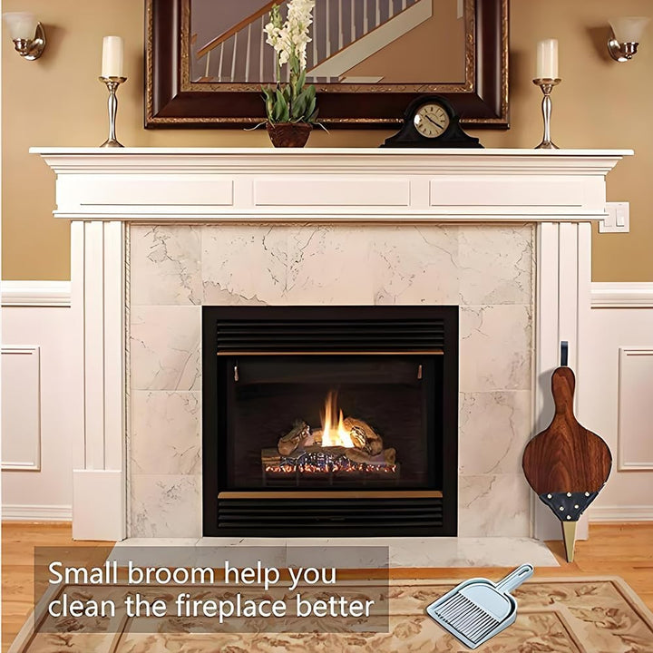 Blasebalg, Goldfarbene Ziernägel, Handblasebalg Luftgebläse Aus Holz, Kunststoffbalg, Kamin & Grill