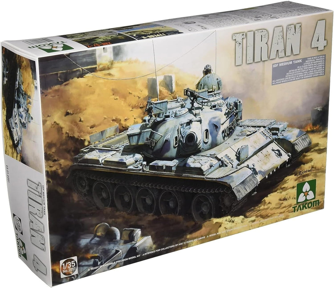 TAKOM TAK-2051 Modellbausatz IDF Medium Panzer Tiran-4
