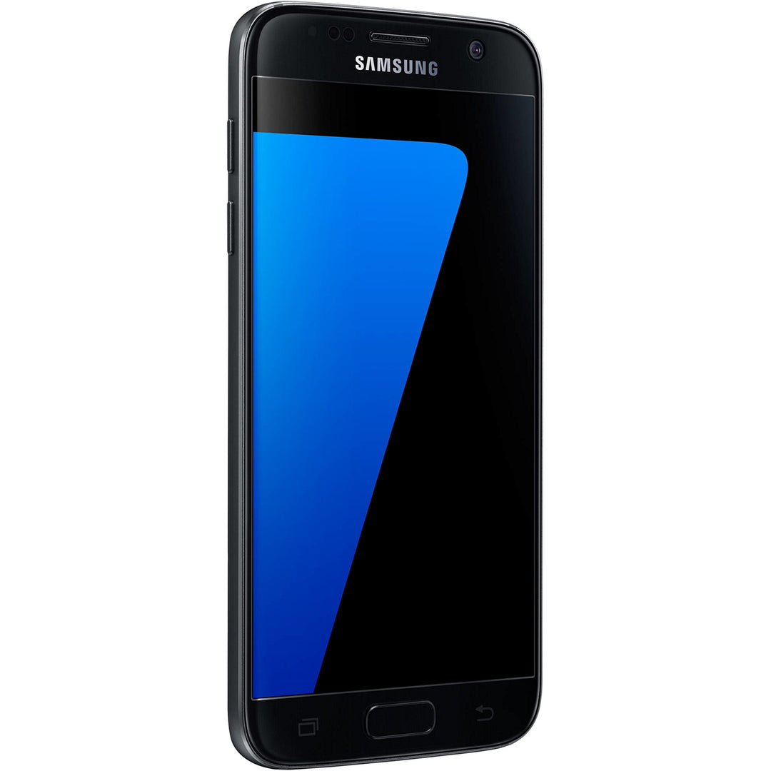 Samsung Galaxy S7 Smartphone (13 cm (5.1 Zoll) SAMOLED Multi-Touch, 32 GB, Android 6.0) schwarz, Sch