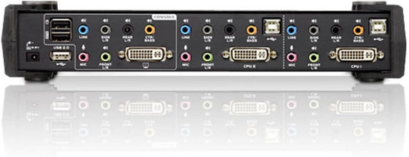 ATEN CS1782A KVM Switch Dual-Link DVI, USB, Audio, 2 Ports