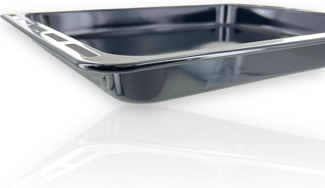 DL-pro Backblech 450x375x43 für Whirlpool Ignis Bauknecht 481010657928 Fettpfanne emailliert tief fü