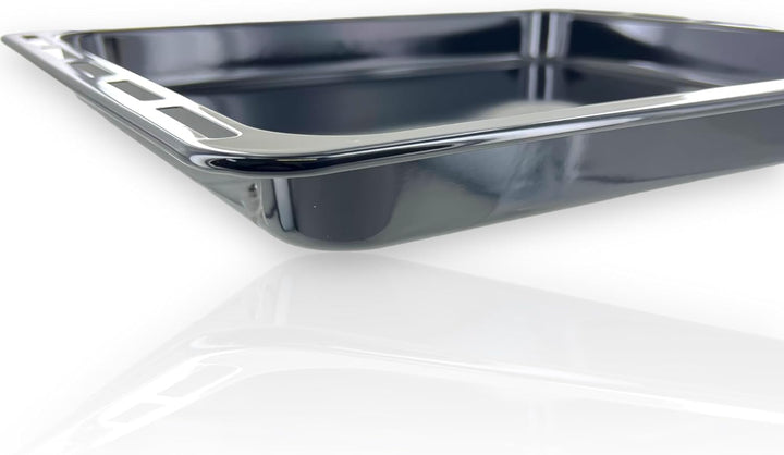 DL-pro Backblech 450x375x43 für Whirlpool Ignis Bauknecht 481010657928 Fettpfanne emailliert tief fü