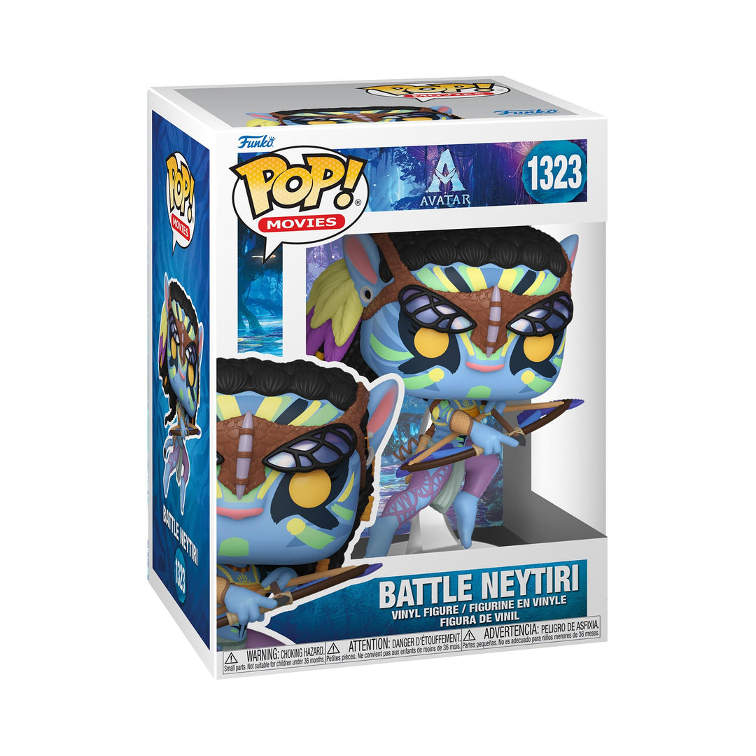 Funko Pop! Movies: Avatar - Neytiri - (Battle) - Avatar: The Way of Water - Vinyl-Sammelfigur - Gesc