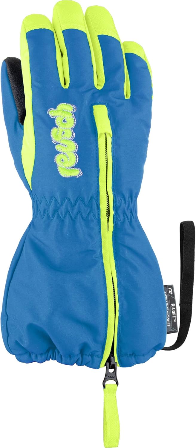 Reusch Baby-Mädchen Tom extra Warmer, winddichter und atmungsaktiver Skihandschuh IV 4525 brilliant