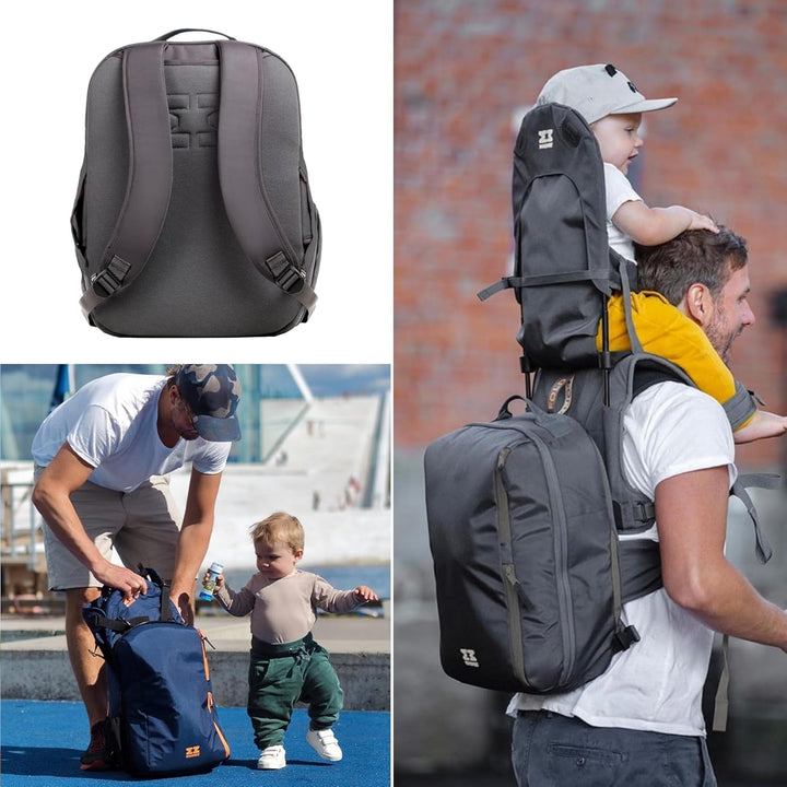 MiniMeis Backpack - der Rucksack passend zur G4 Kinder Schultertrage 28 Liter Anthrazit, 28 Liter An
