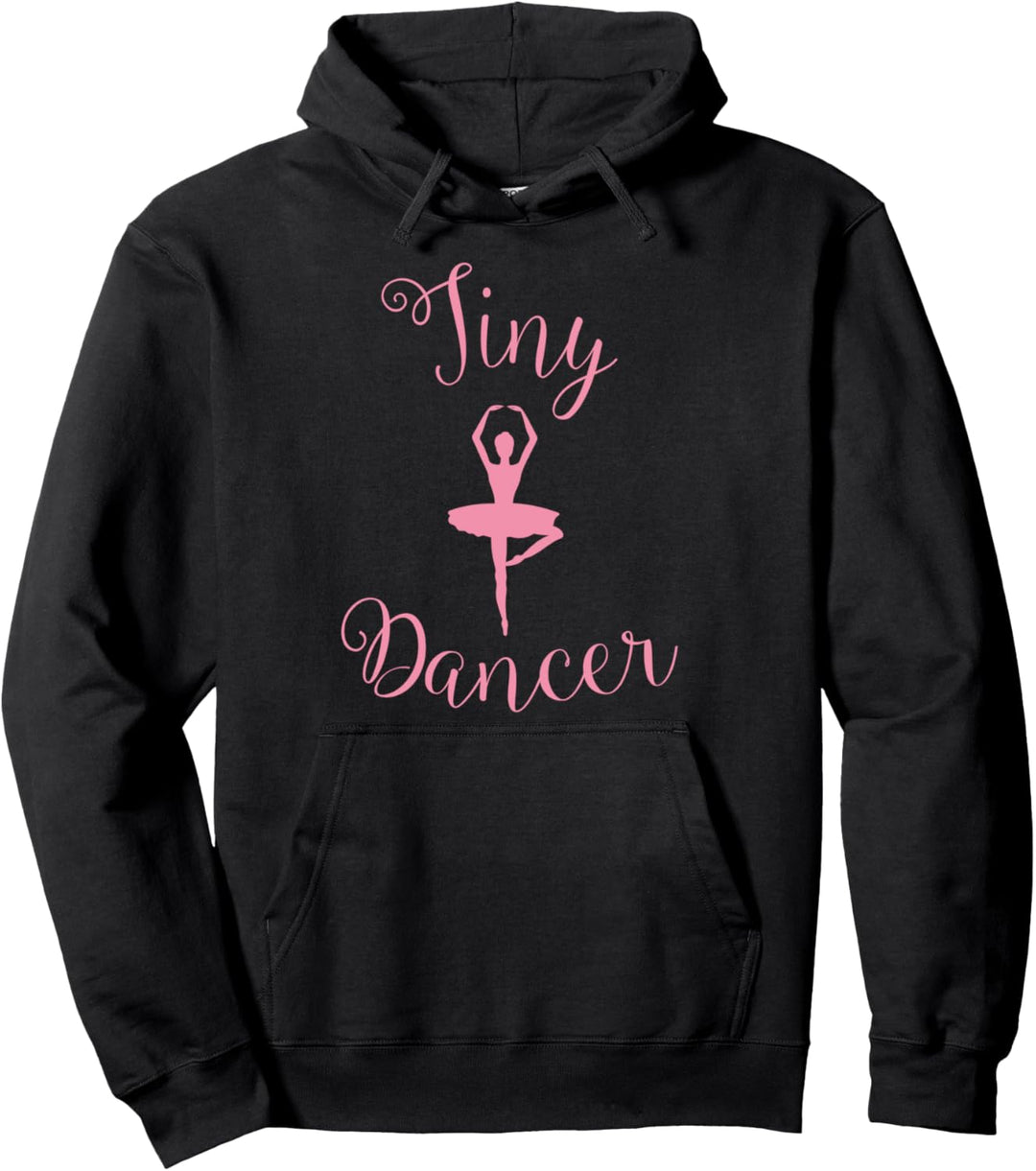Tiny Dancer Ballerina Silhouette Pullover Hoodie
