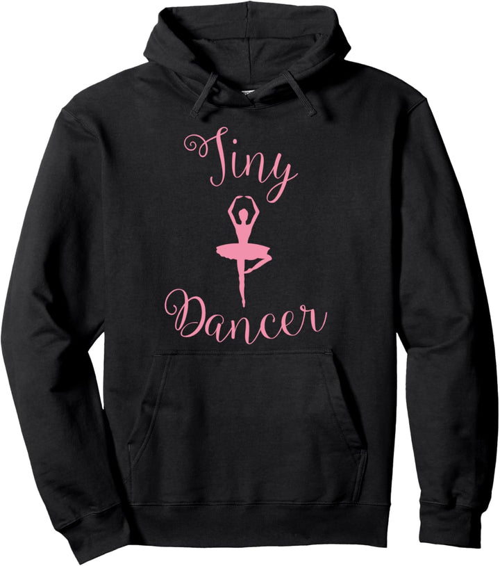 Tiny Dancer Ballerina Silhouette Pullover Hoodie
