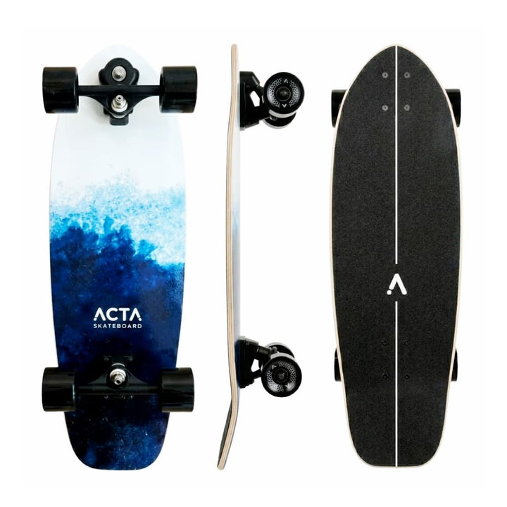 ACTA Surfskate Foam V2 31" - Ocean Surf-Skate Board aus Ahorn, 7-lagig, ideal für Anfänger & Fortges