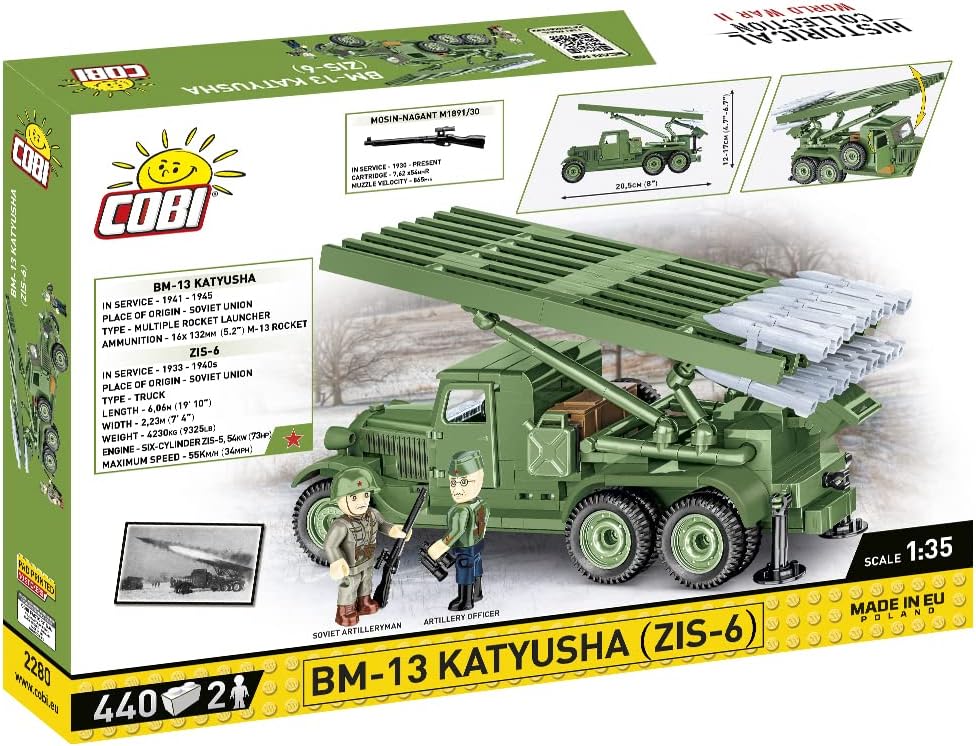 COBI 2280 bm-13 katyusha Bausteine, Various, Small