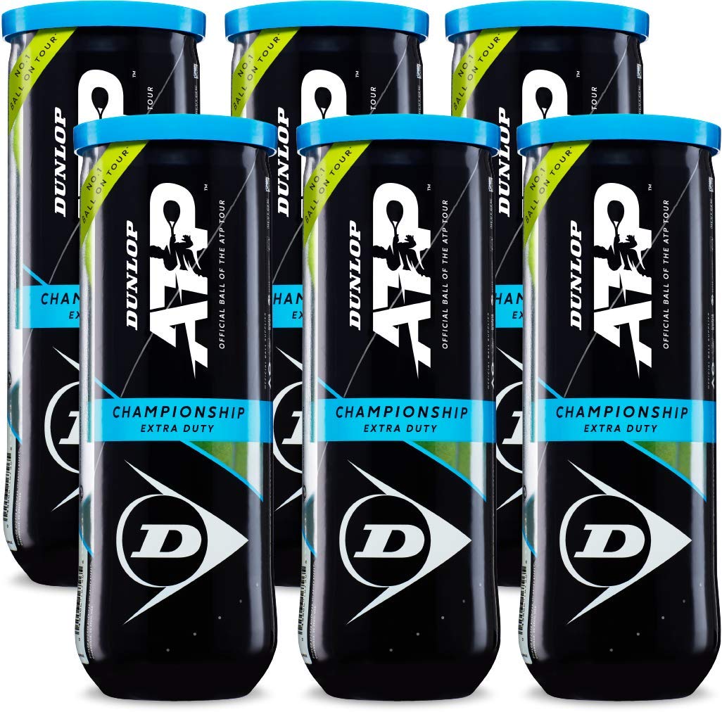 Dunlop ATP Championship Tennisbälle 4 x 3-Ball-Dosen, 4 x 3-Ball-Dosen