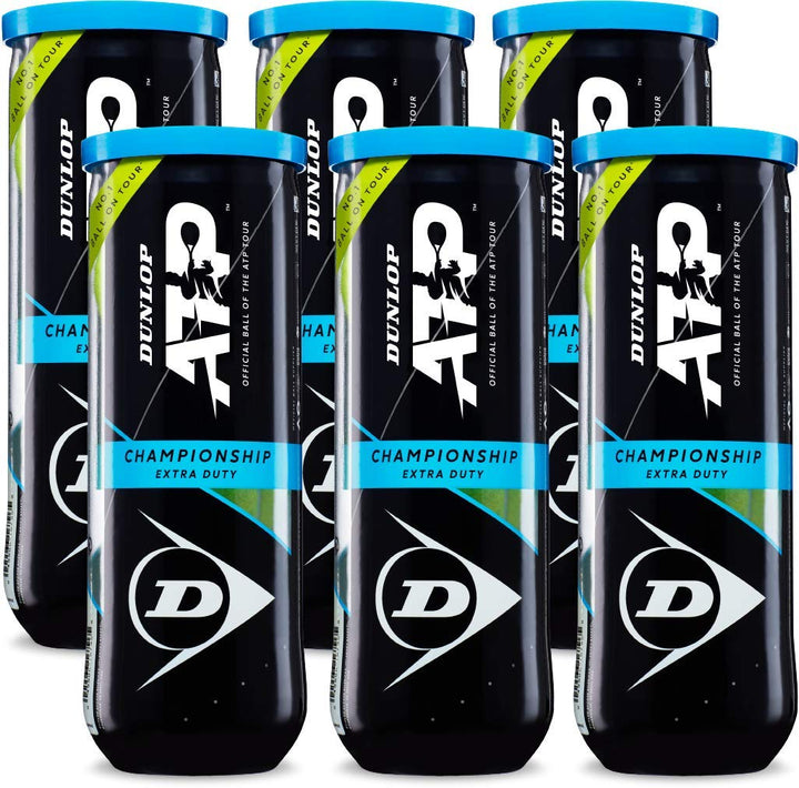Dunlop ATP Championship Tennisbälle 4 x 3-Ball-Dosen, 4 x 3-Ball-Dosen