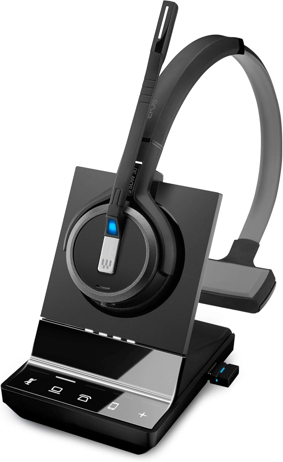 EPOS Impact SDW 5036 - EU/UK/AUS - Professionelles Wireless DECT Headset, UC-Optimiert, Zertifiziert