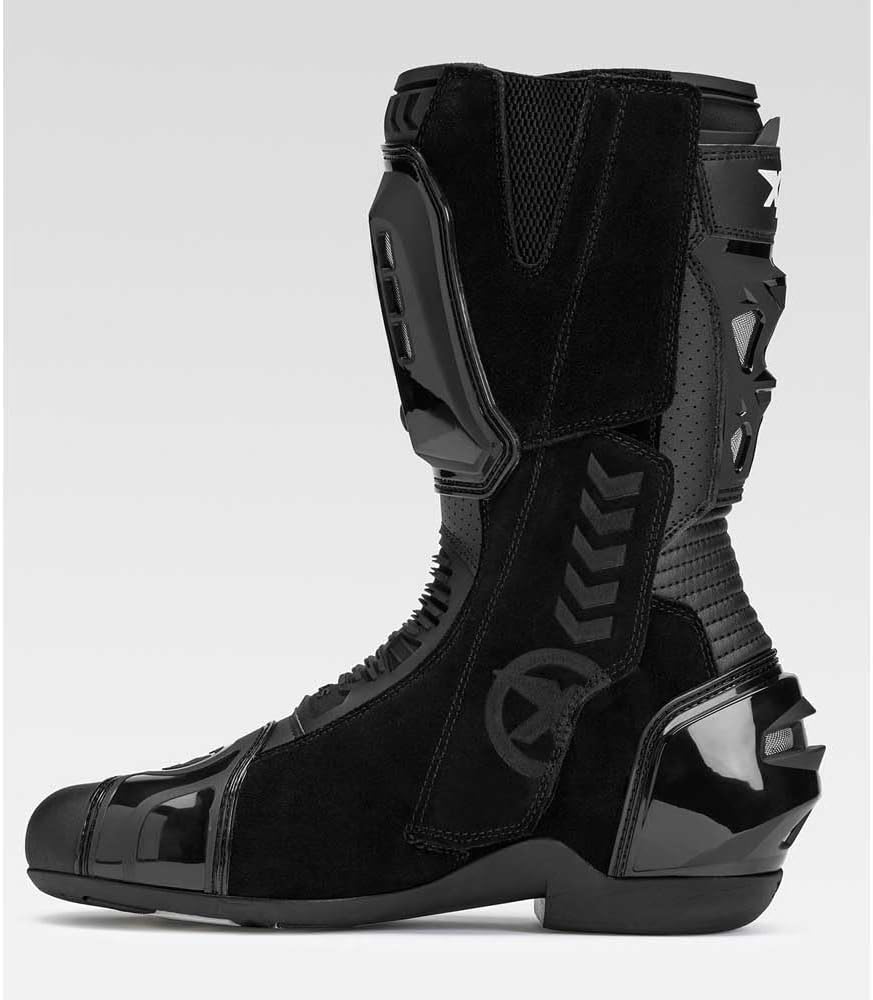 XPD XP6-S Motorrad Stiefel, schwarz, 39 Schwarz 39 EU, Schwarz 39 EU