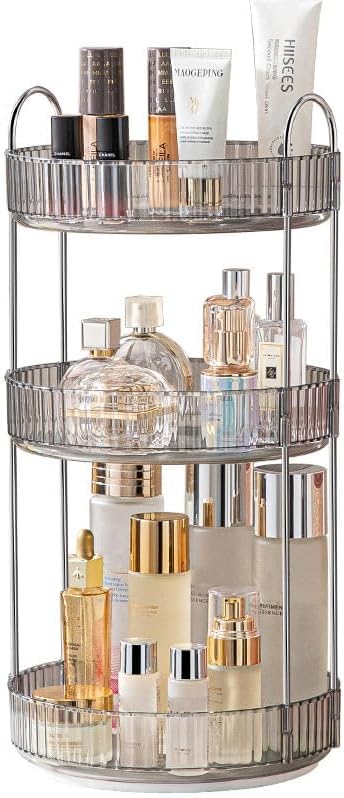CESTATIVO Make Up Organizer, 360° Drehbar Kosmetik Organizer, Beauty Organizer, Hautpflege Organizer