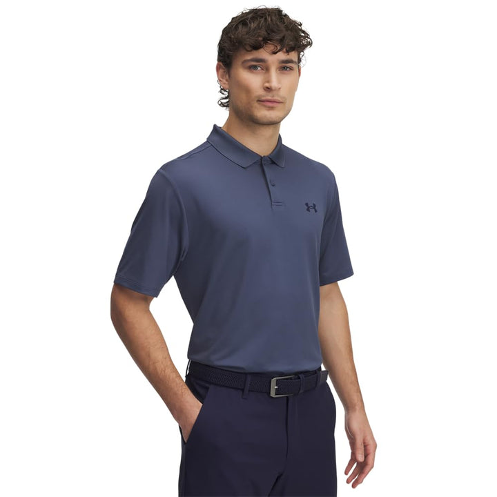 Under Armour Men's Matchplay Polo S (044) Downpour Gray / Midnight Navy, S (044) Downpour Gray / Mid