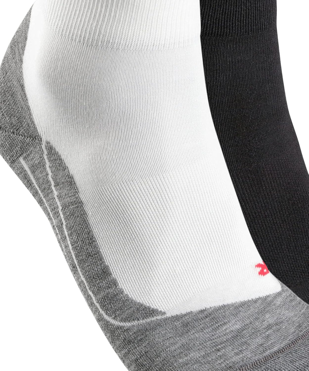 FALKE Damen RU4 Short 2-Pack Laufsocken mittelstarke Polsterung antiblasen kurz vegan Sport Jogging