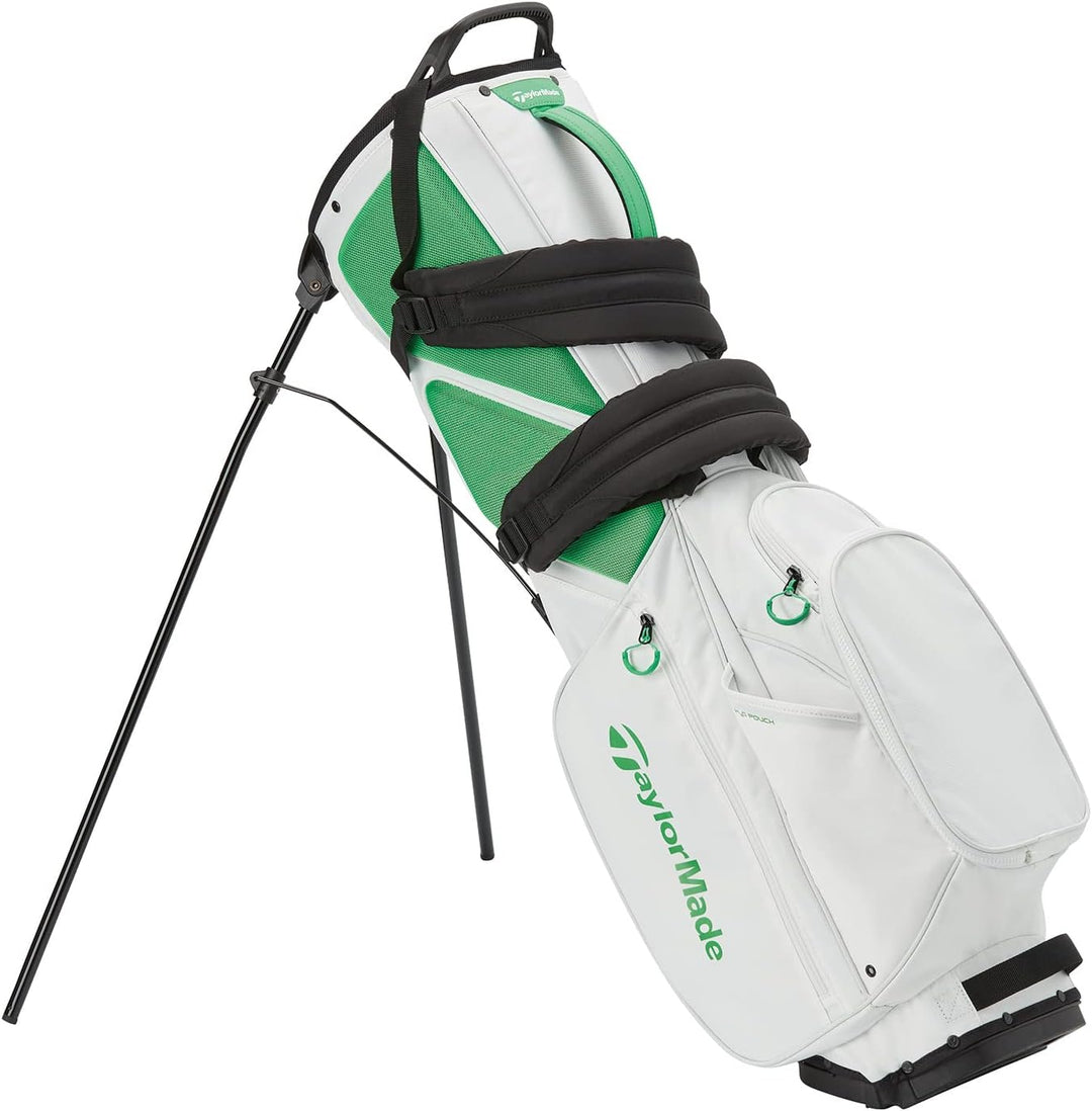 TaylorMade FlexTech Lite Standtasche 2022 Weiss, Grün, Weiss, Grün