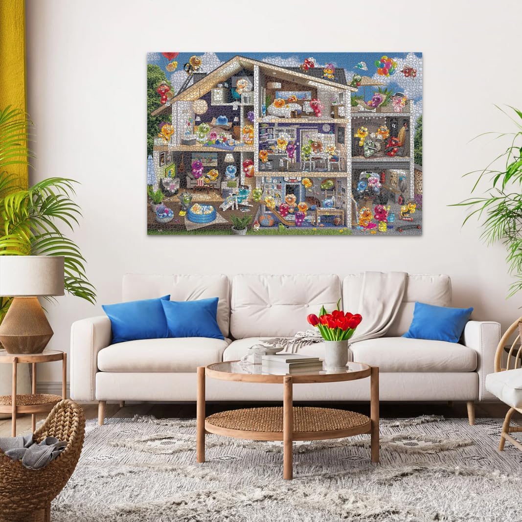 Ravensburger Puzzle 17434 - Gelini Puppenhaus - 5000 Teile Puzzle für Erwachsene und Kinder ab 14 Ja
