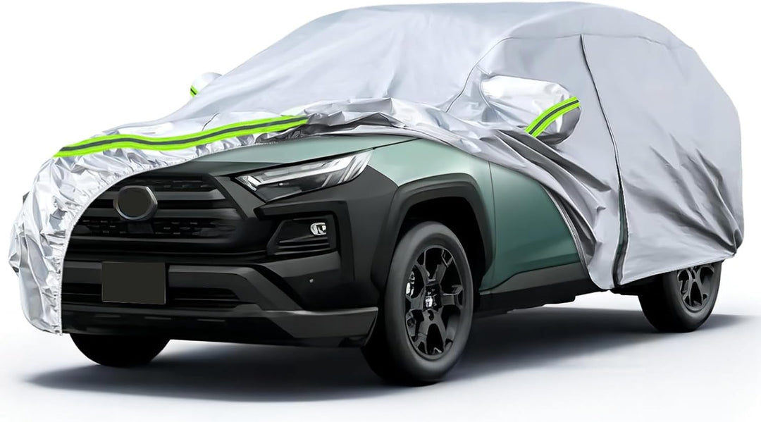 JUDANNA Autoabdeckung Outdoor Wasserdicht Passend für 2012-2024 Toyota RAV4 5-Door SUV, Sommer Vollg
