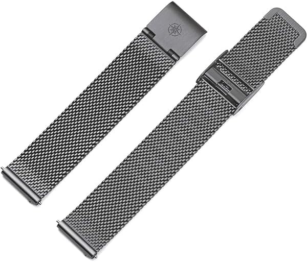 BERING Unisex Erwachsene Uhrenarmband - Max René Collection mit Edelstahl PT-15531-XXXX Grau, Grau