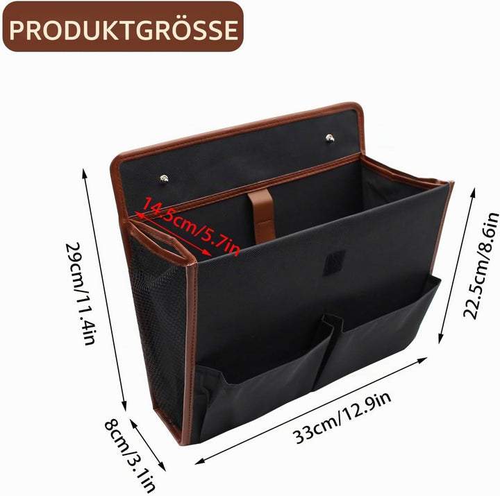 2 Stück Tür Organizer, Wohnmobil Organizer – Tragbarer und Faltbarer Aufbewahrungsorganizer für Camp