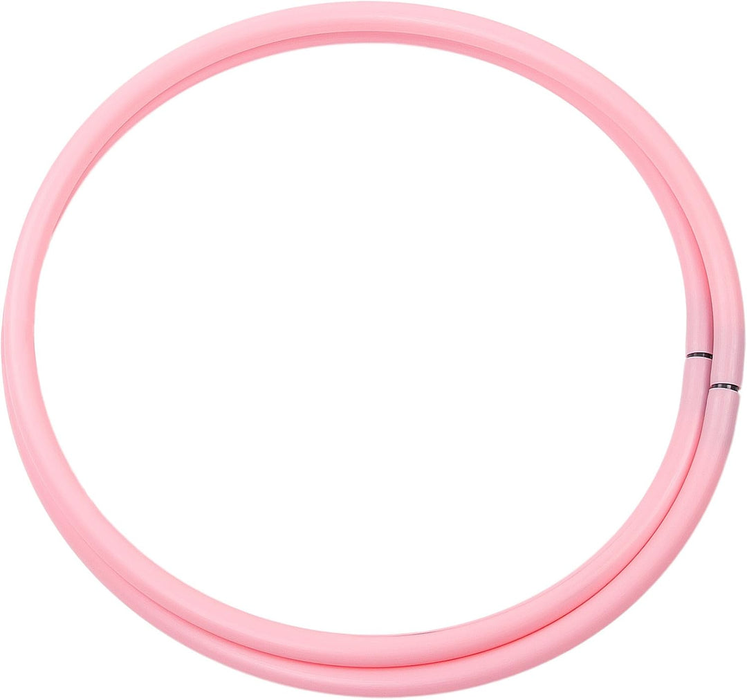 Faltbarer Hula Hoop, HDPE-20mm, farbig, Ø90/95/100/105cm Pink Ø105cm, Pink Ø105cm