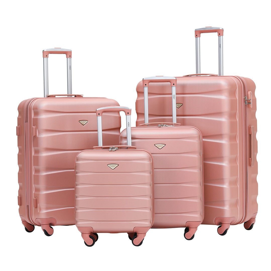 Flight Knight Koffer Leichter 4-Rad-ABS-Hartschalenkoffer Handgepack Zugelassen Fur Uber 100 Flugges