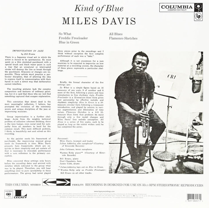 Kind of Blue (180 Gr), Vinyl