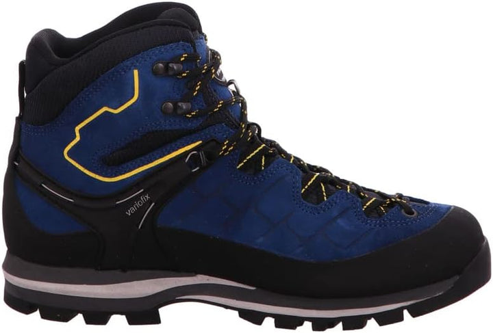 Meindl Herren Wanderstiefel 46.5 EU Marine Gelb, 46.5 EU Marine Gelb