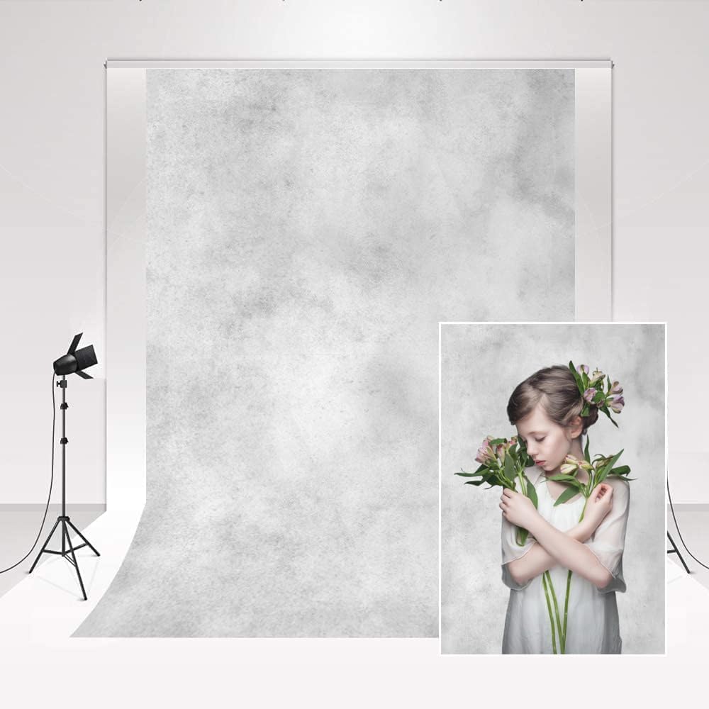 Kate Beruf Studio Hintergründe für die Fotografie Smoky Grey Grösse 3x6m/10x20ft Leicht Grauer fotog
