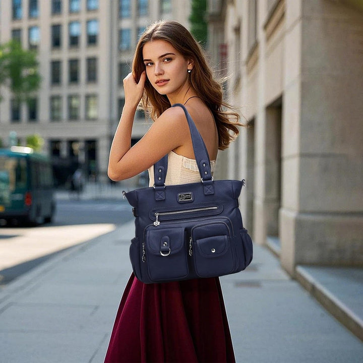 KL928 Handtasche Damen Tasche Umhängetasche Schultertasche Damentaschen gross für Damen Frauentasche